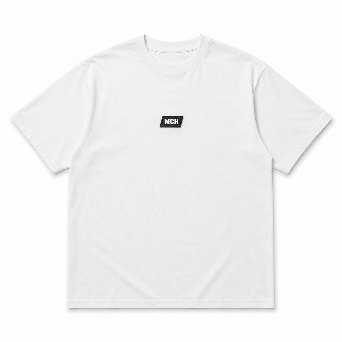 MCH Oversized Bela Majica